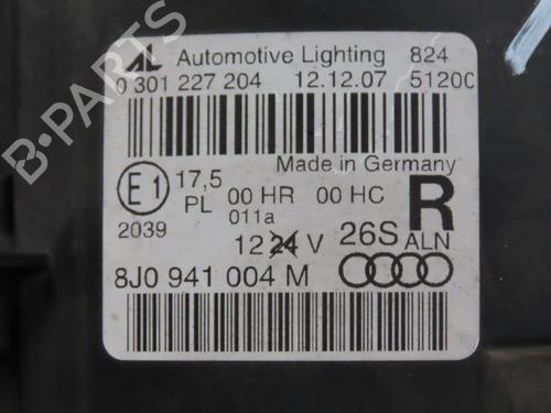 Right headlight AUDI TT (8J3) 2.0 TFSI | BP30447878C29