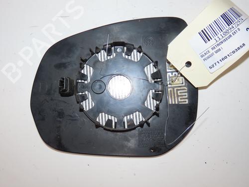 Cristal de espejo derecho PEUGEOT 5008 (0U_, 0E_) 2.0 HDi 150 / BlueHDi 150 (150 hp) 26702720
