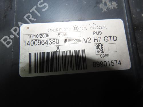 Left headlight PEUGEOT 807 (EB_) 2.0 HDI | BP20711050C28 