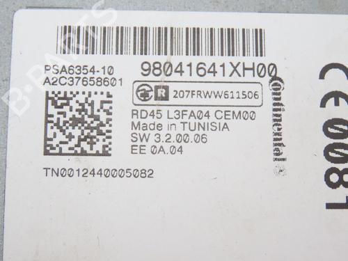 Radio PEUGEOT 308 I (4A_, 4C_) 1.6 16V | BP25126081E6 