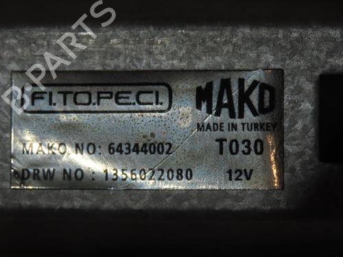 Used Rear wiper motor PEUGEOT BIPPER Tepee 1.4 HDi (68 hp) 28504161