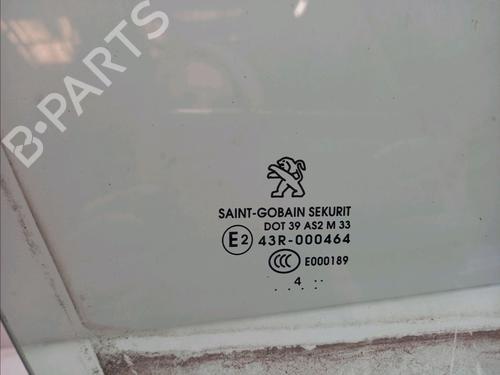 Front right door window PEUGEOT 208 I (CA_, CC_) 1.0 VTi | BP14899633C19 