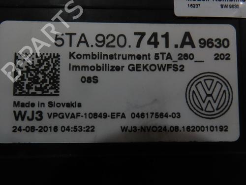 Instrument cluster VW TOURAN (5T1) 1.6 TDI | BP23161412C47 