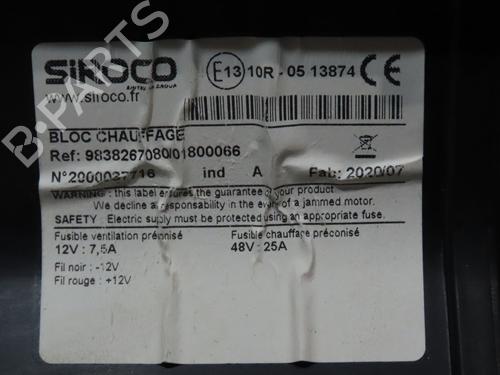 Heater matrix box CITROËN AMI (9A_) Electric (9AZ2CA) | BP36485421M61 - Image 6