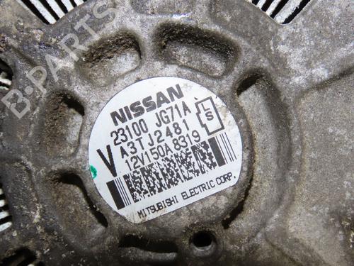 Alternator RENAULT KOLEOS I (HY_) 2.0 dCi (HY0K) | BP23159590M7 