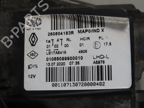 Left headlight RENAULT CLIO V (B7_) 1.5 Blue dCi 85 (B7AG) | BP31372309C28