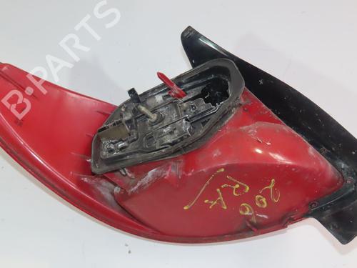 Used Right taillight PEUGEOT 206+ (2L_, 2M_) 1.1 (60 hp) 25150348
