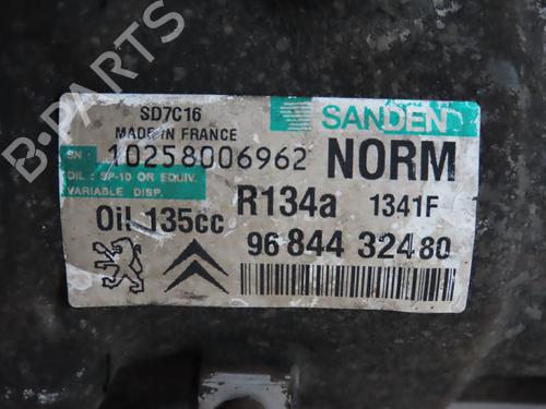 AC compressor PEUGEOT 3008 I MPV (0U_) 1.6 HDi | BP29962971M34