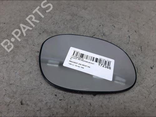 Used Right mirror glass PEUGEOT 206 Hatchback (2A/C) 1.4 i (75 hp) 23162466
