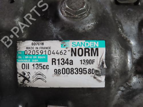 AC compressor PEUGEOT 3008 I MPV (0U_) 1.6 HDi | BP29442338M34 