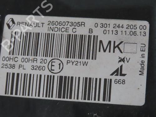 Left headlight RENAULT MEGANE III Hatchback (BZ0/1_, B3_) 1.2 TCe (BZ2B, BZ11) | BP29344767C28 