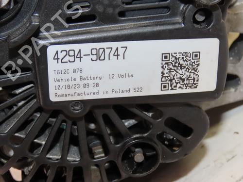 Alternator RENAULT MEGANE III Hatchback (BZ0/1_, B3_) 1.5 dCi (BZ09, BZ0D, BZ1W, BZ29, BZ14) | BP37454253M7 - Image 4