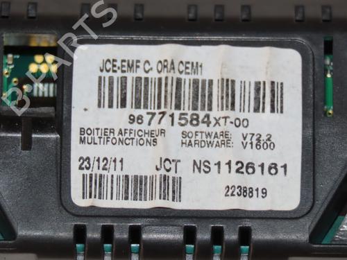 Display CITROËN C3 II (SC_) 1.6 HDi | BP29872768C48 