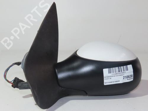 Used Left mirror PEUGEOT 206+ (2L_, 2M_) 1.4 HDi eco 70 (68 hp) 25586964