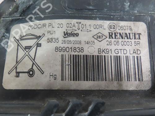 Left headlight RENAULT LAGUNA III Grandtour (KT0/1) 2.0 dCi (KT0M, KT0N, KT0S, KT19, KT1F) | BP28206374C28 