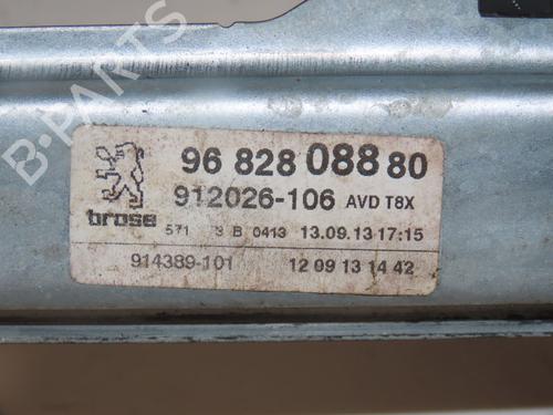 Used Front right window mechanism PEUGEOT 3008 I MPV (0U_) 1.6 HDi (114 hp) 30501954