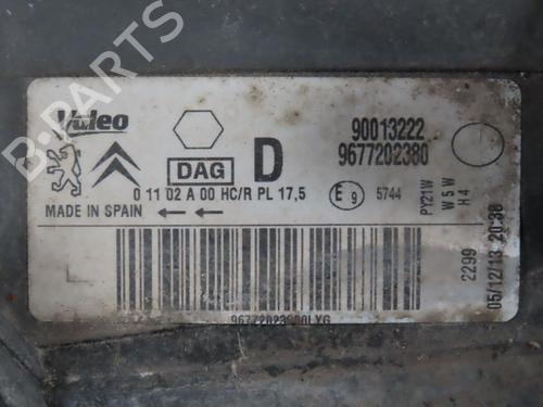 Right headlight PEUGEOT PARTNER Box Body/MPV 1.6 HDi | BP36028851C29 - Image 4