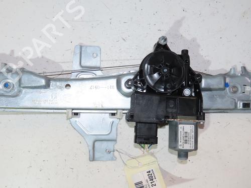 Used Rear right window mechanism PEUGEOT 2008 I (CU_) 1.6 BlueHDi 100 (100 hp) 29344697