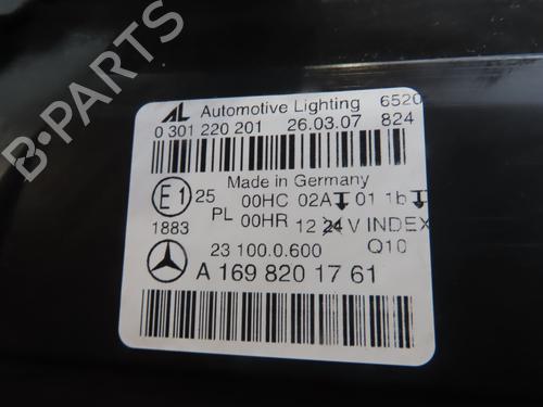 Left headlight MERCEDES-BENZ B-CLASS Sports Tourer (W245) B 180 CDI (245.207) | BP17382435C28 