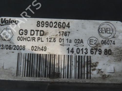 Right headlight CITROËN JUMPY II (VF7) 2.0 i | BP29901695C29