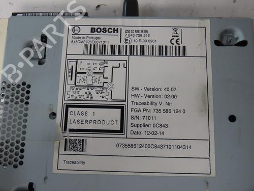 Radio CITROËN NEMO Box Body/MPV (AA_) 1.3 HDi 75 | BP38492118E6 - Image 2