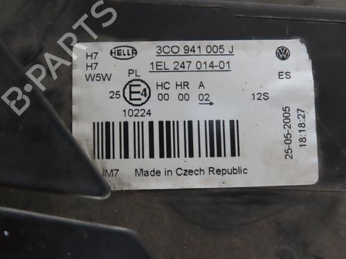 Left headlight VW PASSAT B6 (3C2) 1.9 TDI | BP31179534C28