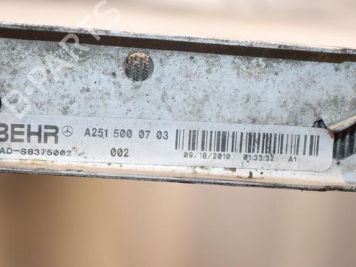 Køler MERCEDES-BENZ M-CLASS (W164) ML 350 CDI 4-matic (164.125, 164.124) | BP30093140M31