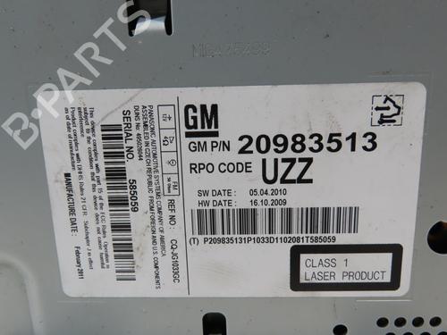 Radio OPEL ASTRA J (P10) 1.7 CDTI (68) | BP15077373E6 