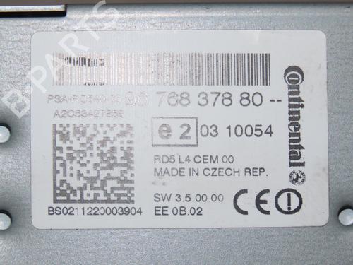 Radio PEUGEOT 508 I (8D_) 1.6 HDi | BP29929836E6