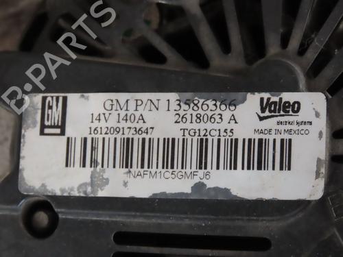 Alternator OPEL INSIGNIA A (G09) 1.6 CDTi (68) | BP19725920M7 