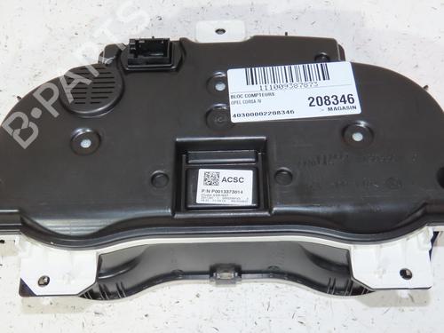 Compteur de vitesse OPEL CORSA E (X15) 1.3 CDTI (08, 68) (75 hp) 24487829