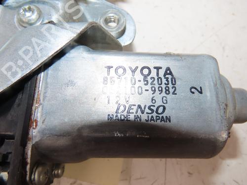 Used Front right window mechanism TOYOTA YARIS (_P1_) 1.4 D-4D (NLP10_, NLP10R) (75 hp) 19271550