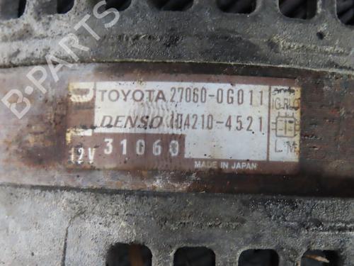 Used Alternator TOYOTA AVENSIS Estate (_T27_) 2.0 D-4D (ADT270_, ADT270R) (126 hp) 30333233