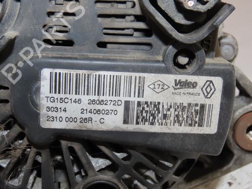 Generator RENAULT KANGOO / GRAND KANGOO II (KW0/1_) 1.5 dCi 90 (KW05, KW08, KW0G, KW11) | BP30691124M7