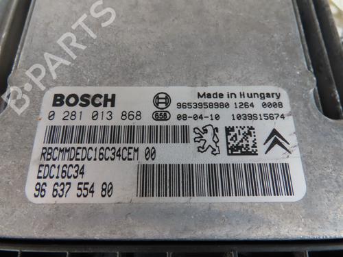 Engine control unit (ECU) PEUGEOT 207 (WA_, WC_) 1.6 HDi | BP22225174M57