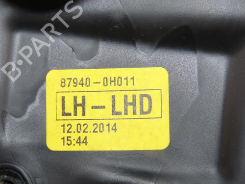Left mirror TOYOTA AYGO (_B1_) 1.0 (KGB10_, KGB10R) | BP23163309C26 