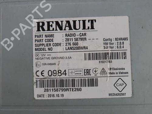 Radio DACIA LODGY (JS_) 1.2 TCe (JSAY, JSM0) | BP20100149E6 