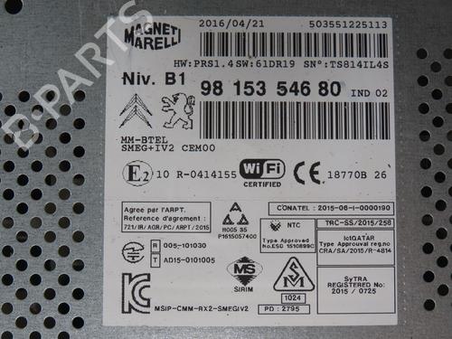 Radio CITROËN C3 II (SC_) 1.2 VTi 82 | BP37530336E6 - Image 2