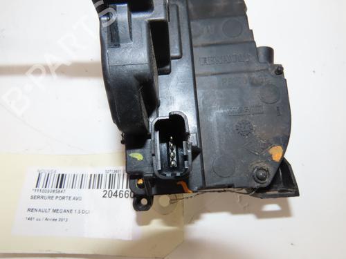 Front left lock RENAULT MEGANE III Hatchback (BZ0/1_, B3_) 1.5 dCi (BZ09, BZ0D, BZ1W, BZ29, BZ14) | BP19178555C98 