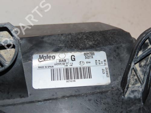 Left headlight PEUGEOT PARTNER Box Body/MPV 1.6 HDi | BP33894254C28  - Image 5