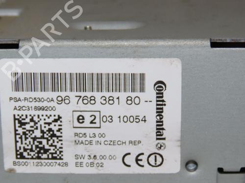Radio CITROËN C4 II (NC_) 1.6 HDi 90 | BP23161635E6 