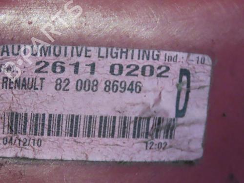 Right taillight RENAULT CLIO III (BR0/1, CR0/1) 1.5 dCi (BR17, CR17) | BP29344783C35 