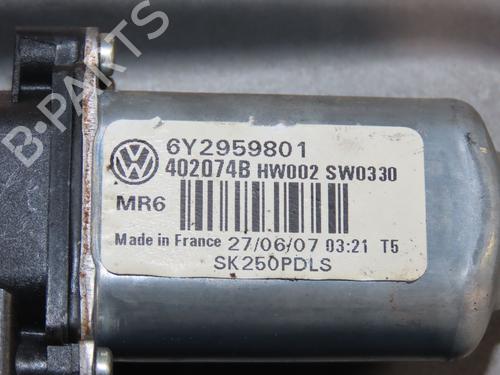 Front right window mechanism SKODA FABIA II (542) 1.4 | BP31155318C23 