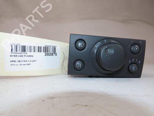 Used Headlight switch OPEL VECTRA C Estate (Z02) 1.9 CDTI (F35) (150 hp) 19250089