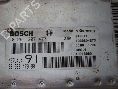 Engine control unit (ECU) PEUGEOT 206 CC (2D) 1.6 16V (2DNFUF, 2DNFUR) | BP29469178M57 