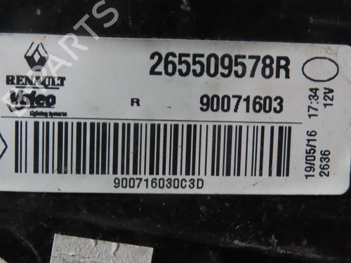 Used Right taillight RENAULT MEGANE IV Hatchback (B9A/M/N_) 1.5 dCi 110 (B9A3) (110 hp) 28572672