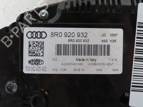 Used Instrument cluster AUDI Q5 (8RB) 3.0 TDI quattro (258 hp) 29215244