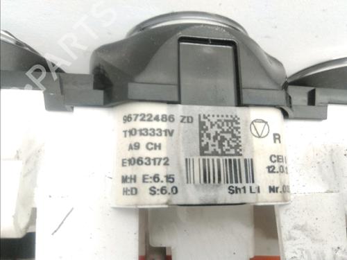 Climate control PEUGEOT 208 I (CA_, CC_) 1.4 HDi | BP15276427I5