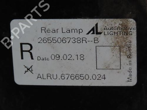 Right taillight RENAULT CAPTUR I (J5_, H5_) 0.9 TCe 90 | BP27622255C35 