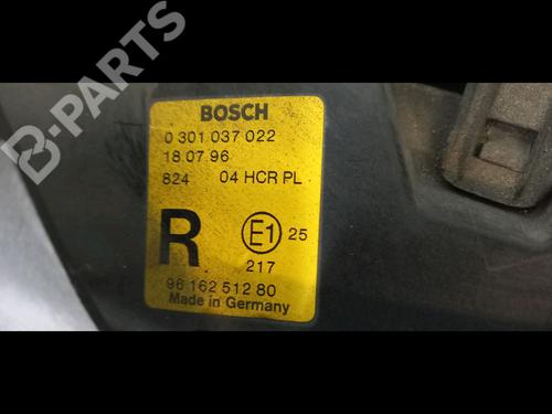 Right headlight PEUGEOT 406 (8B) 1.8 16V | BP9022963C29 